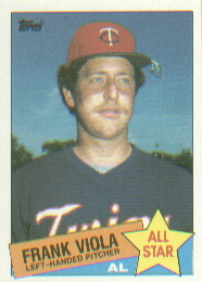 1985 Topps Baseball Cards      710     Frank Viola AS
